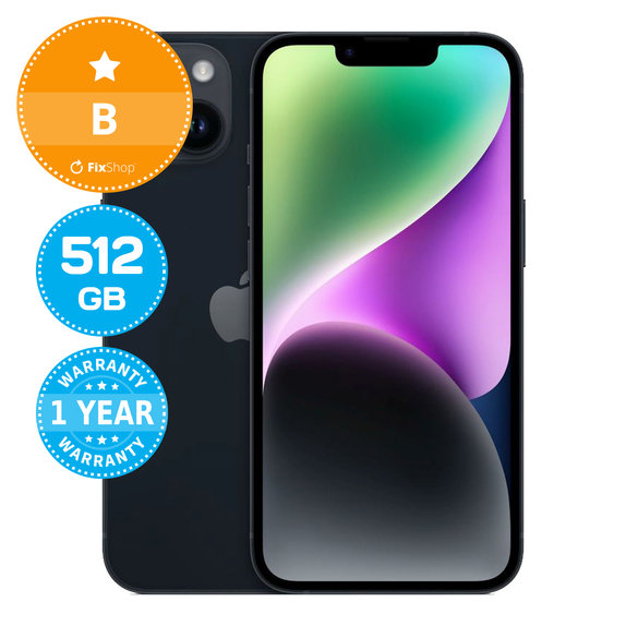 Apple iPhone 14 Midnight 512GB B Repasovaný
