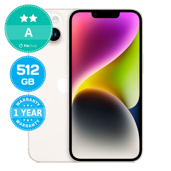 Apple iPhone 14 Starlight 512GB A Repasovaný