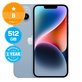 Apple iPhone 14 Blue 512GB B Repasovaný