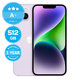 Apple iPhone 14 Purple 512GB A+ Repasovaný