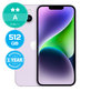 Apple iPhone 14 Purple 512GB A Repasovaný