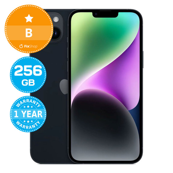 Apple iPhone 14 Plus Midnight 256GB B Repasovaný