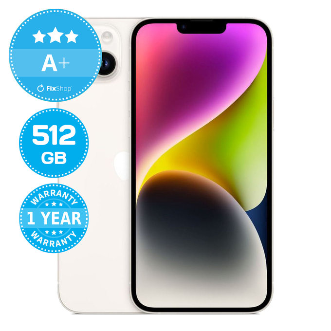 Apple iPhone 14 Plus Starlight 512GB A+ Repasovaný