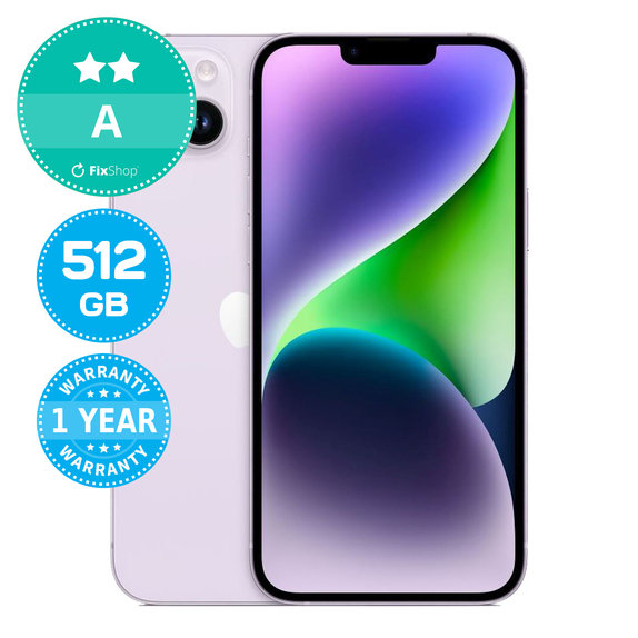 Apple iPhone 14 Plus Purple 512GB A Repasovaný