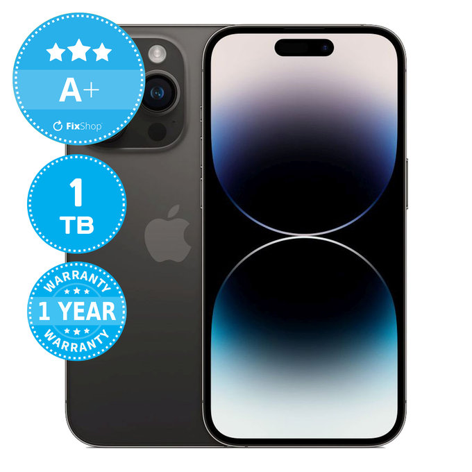 Apple iPhone 14 Pro Space Black 1TB A+ Repasovaný