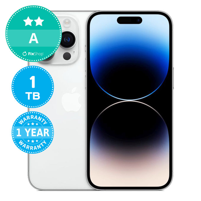 Apple iPhone 14 Pro Silver 1TB A Repasovaný