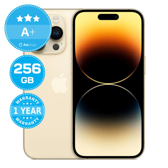 Apple iPhone 14 Pro Gold 256GB A+ Repasovaný