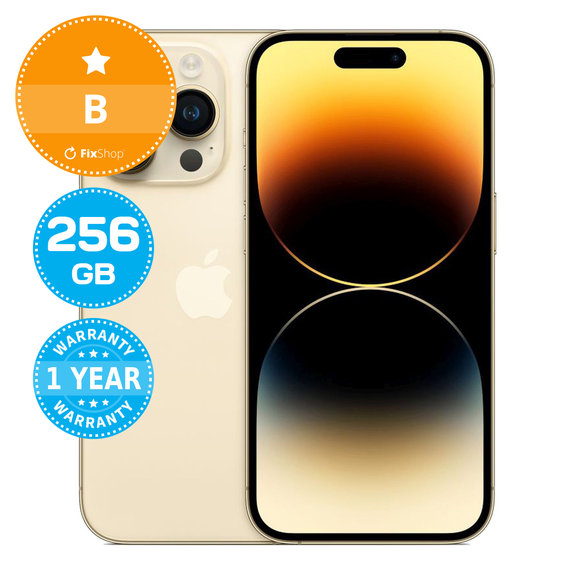 Apple iPhone 14 Pro Gold 256GB B Repasovaný