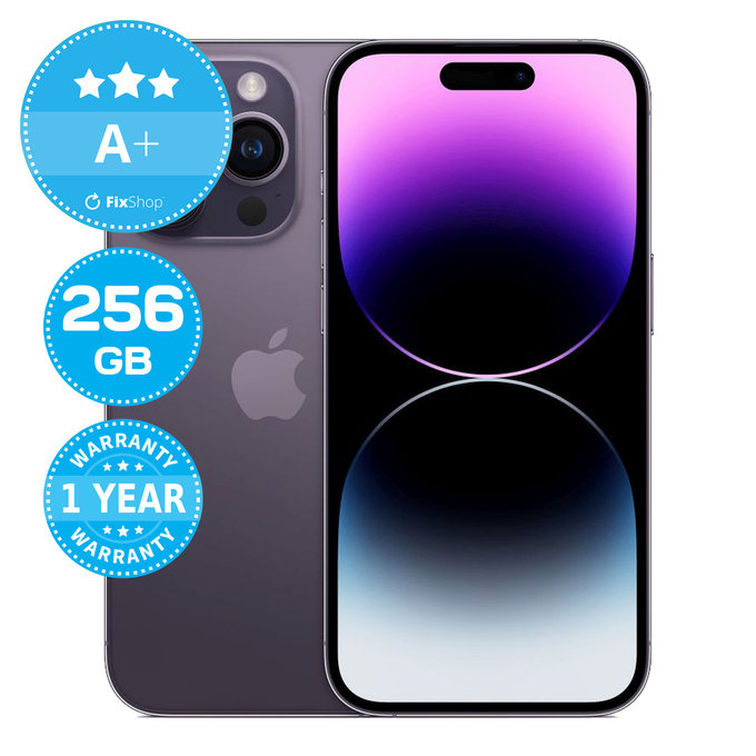 Apple iPhone 14 Pro Deep Purple 256GB A+ Repasovaný