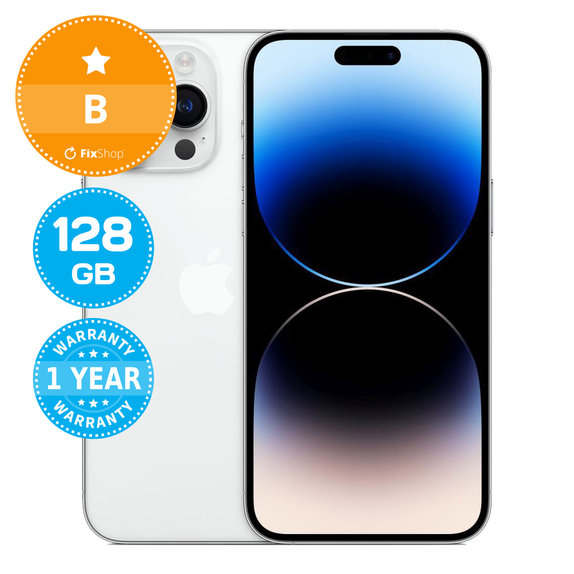 Apple iPhone 14 Pro Max Silver 128GB B Repasovaný