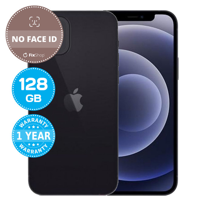 Apple iPhone 12 Black 128GB (Bez Face ID) Repasovaný