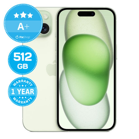 Apple iPhone 15 Green 512GB A+ Repasovaný