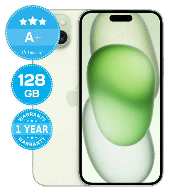 Apple iPhone 15 Plus Green 128GB A+ Repasovaný