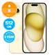 Apple iPhone 15 Plus Yellow 512GB B Repasovaný