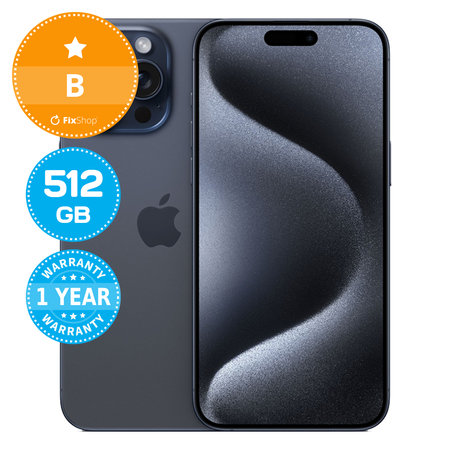 Apple iPhone 15 Pro Max Blue Titanium 512GB B Repasovaný