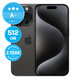 Apple iPhone 15 Pro Black Titanium 512GB A+ Repasovaný