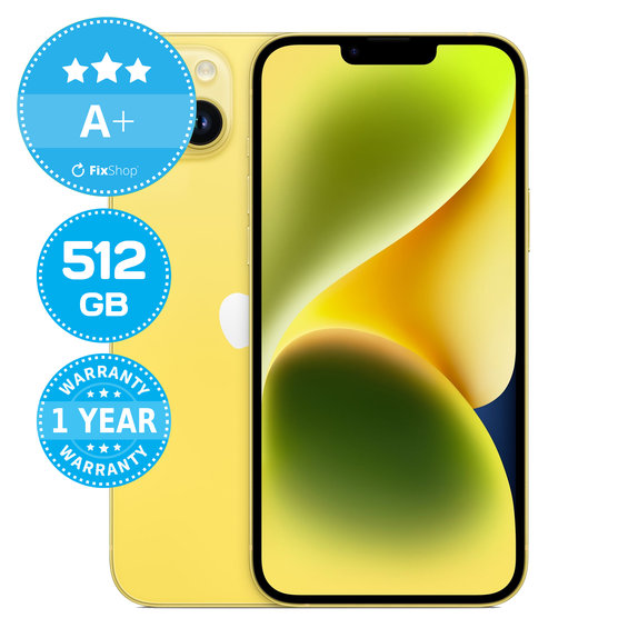 Apple iPhone 14 Plus Yellow 512GB A+ Repasovaný