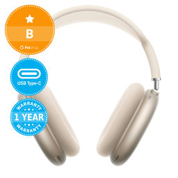 Apple AirPods Max (USB-C) - Starlight B Repasované