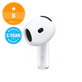Náhradné Slúchadlo pre Apple AirPods 4th Gen (2024) – Pravé B