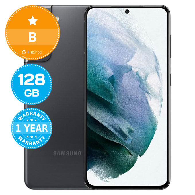 Samsung Galaxy S21 G991B Phantom Gray 128GB B Repasovaný