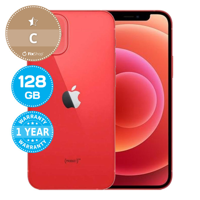Apple iPhone 12 Mini (PRODUCT)RED 128GB C Repasovaný