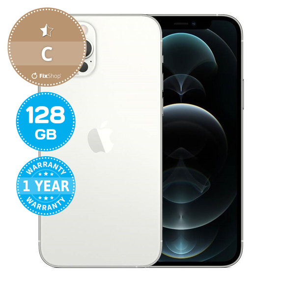 Apple iPhone 12 Pro Silver 128GB C Repasovaný