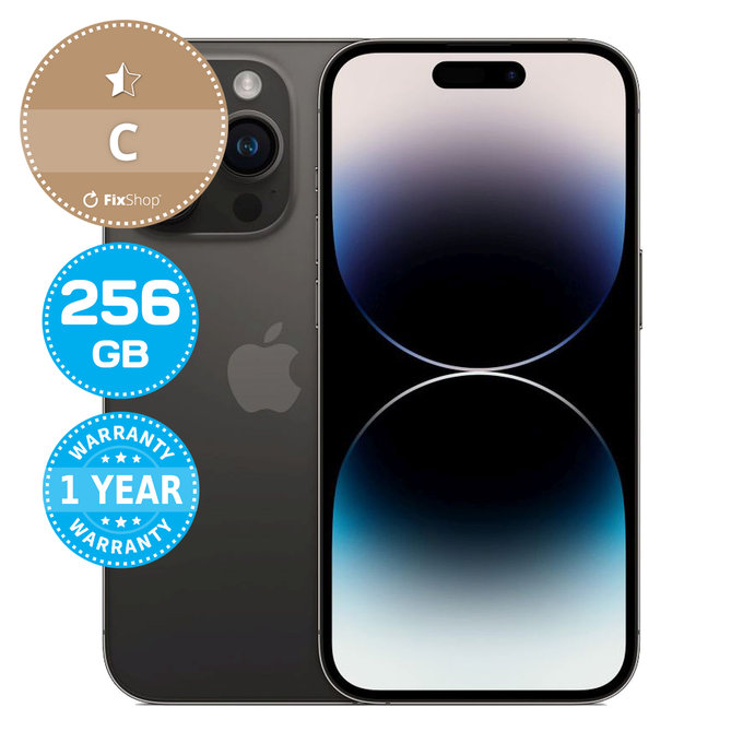 Apple iPhone 14 Pro Space Black 256GB C Repasovaný