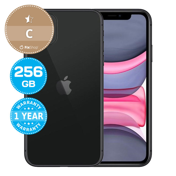 Apple iPhone 11 Black 256GB C Repasovaný