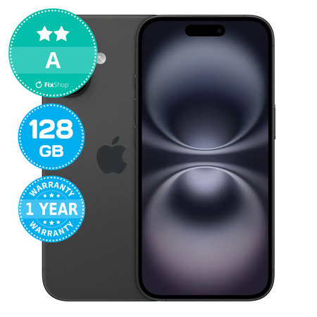 Apple iPhone 16 Black 128GB A Repasovaný