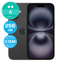 Apple iPhone 16 Black 256GB A Repasovaný