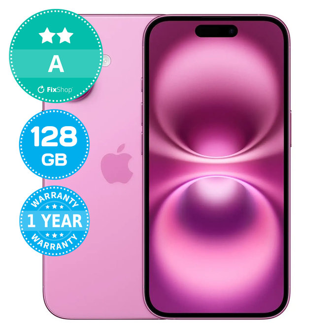 Apple iPhone 16 Pink 128GB A Repasovaný