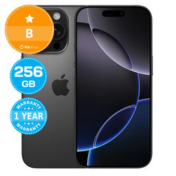 Apple iPhone 16 Pro Black Titanium 256GB B Repasovaný