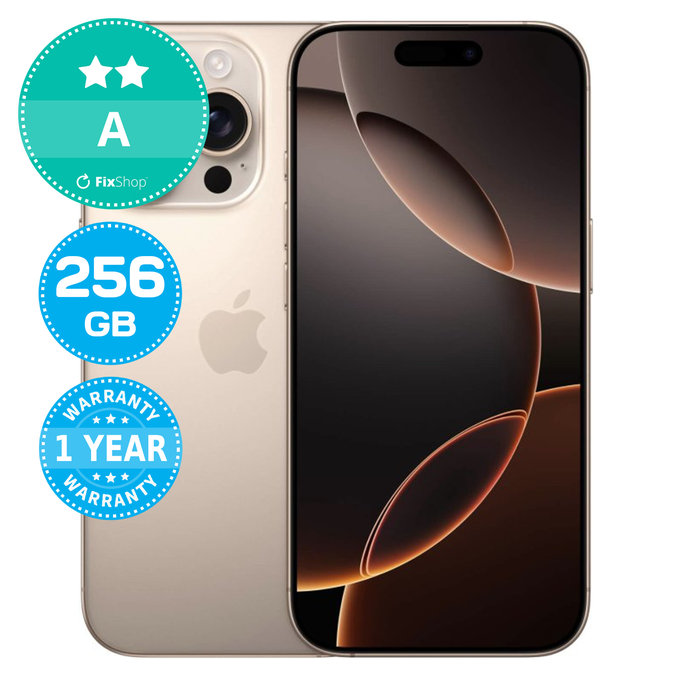 Apple iPhone 16 Pro Desert Titanium 256GB A Repasovaný