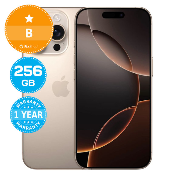 Apple iPhone 16 Pro Desert Titanium 256GB B Repasovaný