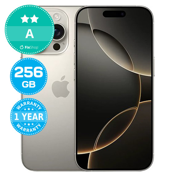 Apple iPhone 16 Pro Natural Titanium 256GB A Repasovaný