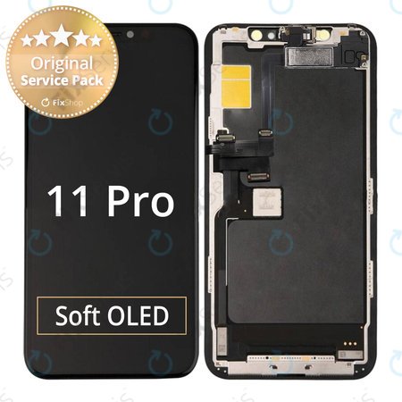 Apple iPhone 11 Pro - LCD Displej + Dotykové Sklo + Rám - 661-15931 Genuine Service Pack