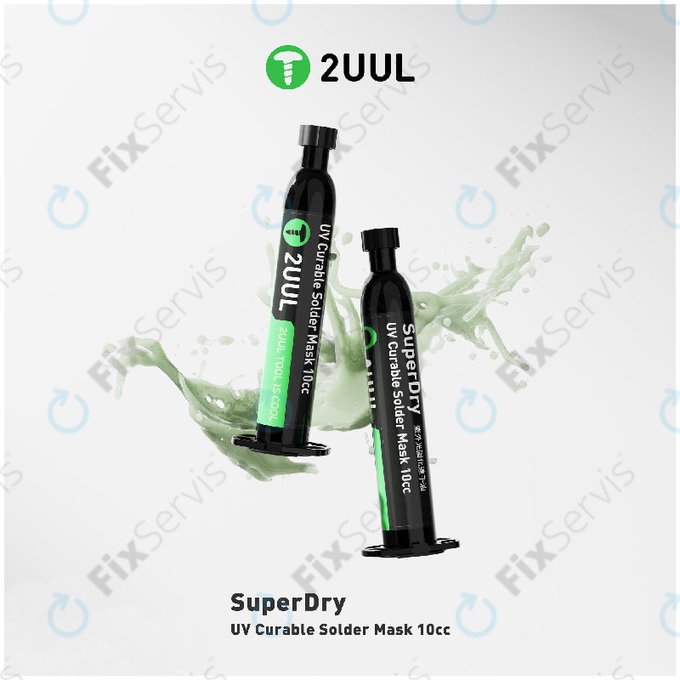 UV vytvrdzovaná spájkovacia maska, 2UUL SC55, 10cc