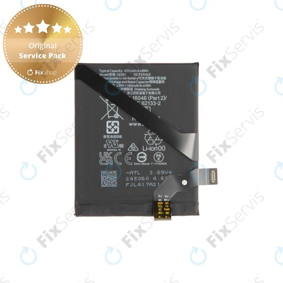 Batéria pre Google Pixel 9 Pro Fold, Base GE59C, G949-00920-00, Genuine Service Pack