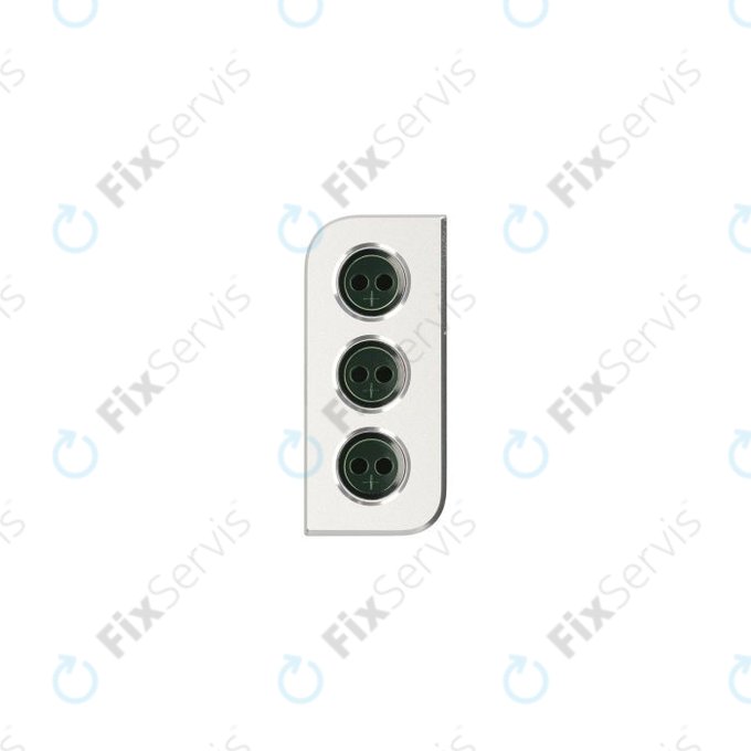 Samsung Galaxy S21 G991B - Rám Sklíčka Zadnej Kamery (Phantom White) - GH98-46110C Genuine Service Pack