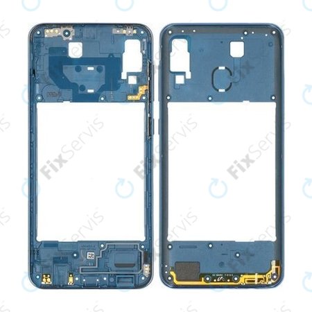 Samsung Galaxy A30 A305F - Stredný Rám (Blue)