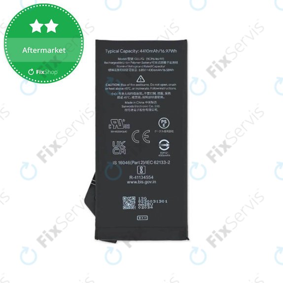 Google Pixel 6a GX7AS GB62Z - Batéria GLU7G 4410mAh