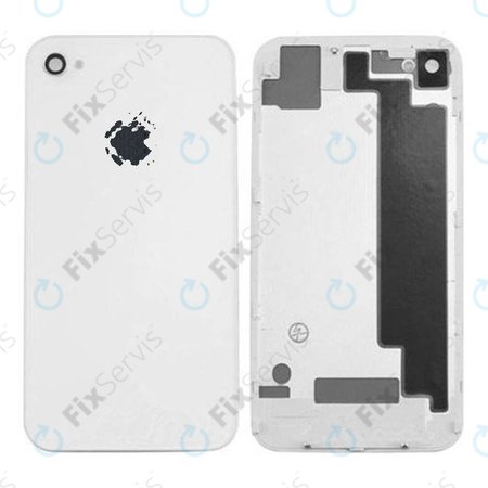Apple iPhone 4S - Batériový Kryt (White)