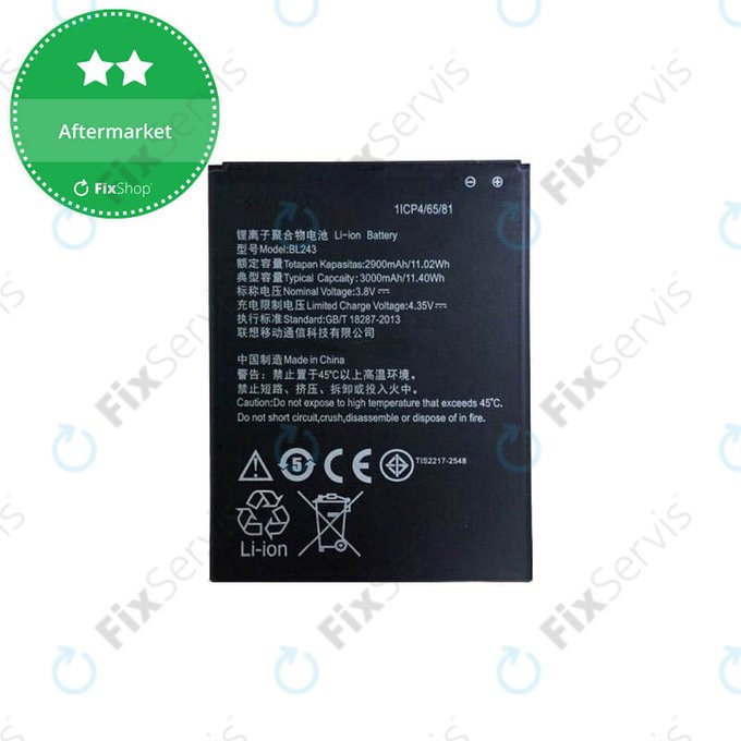 Lenovo A7000 - Batéria BL243 3000mAh