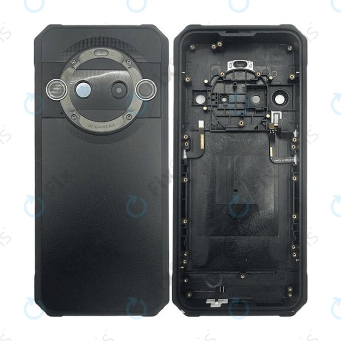 iGet Blackview BL9000 Pro - Batériový Kryt Komplet (Black)