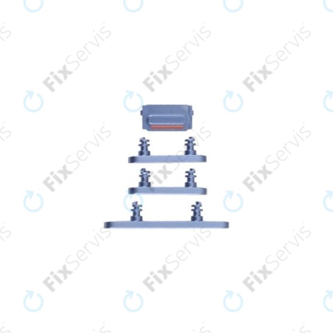 Apple iPhone 14 Plus - Bočné Tlačidlá (Blue)