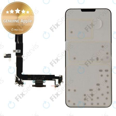 Nabíjací Konektor + Flex Kábel pre iPhone 16 Plus | Black | 923-11092 | Genuine Apple