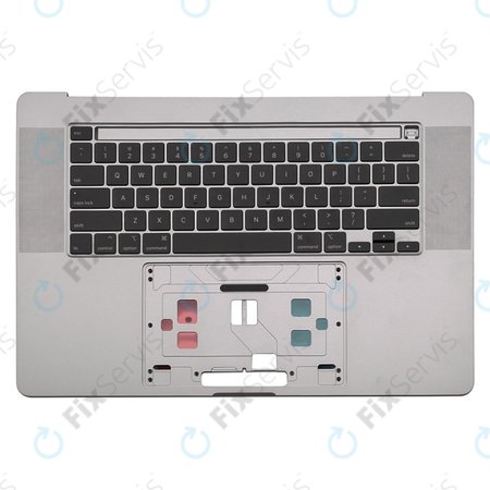 Apple MacBook Pro 16" A2141 (2019) - Horný Rám Klávesnice + Klávesnica UK (Space Gray)