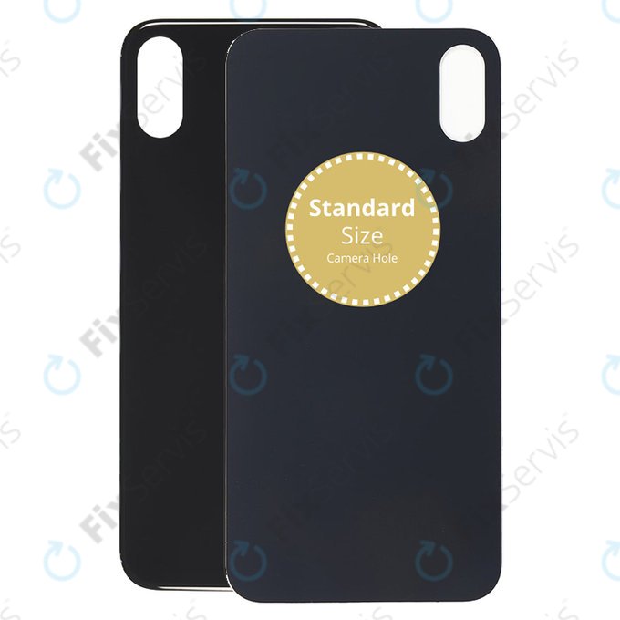 Apple iPhone XS Max - Sklo Zadného Housingu (Space Gray)