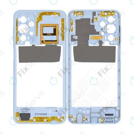 Samsung Galaxy A23 A236B - Stredný Rám (Awesome Blue) - GH98-47823C Genuine Service Pack