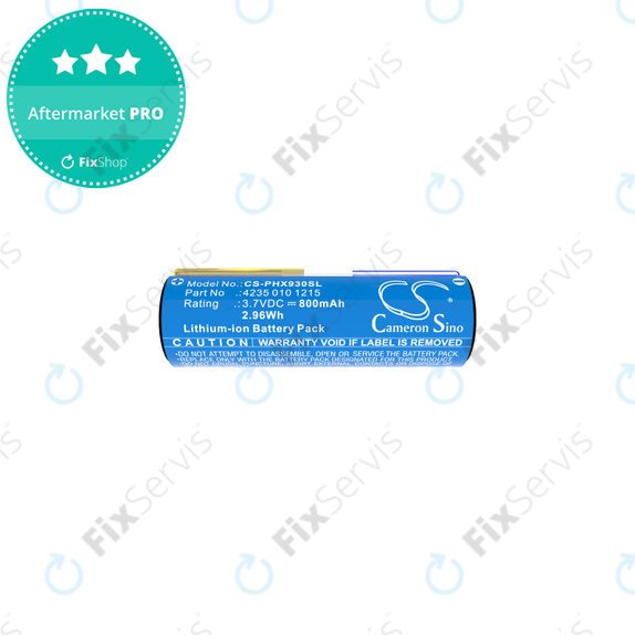 Batéria pre Oral-B Genius X, Smart 6000, Philips Diamondclean, Easyclean, 800mAh, Li-Ion, 3.7V, 4235 010 13068, HQ